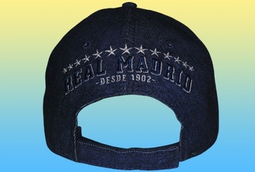 КЕПКА МУЖСКАЯ BASHER REAL MADRID, СИНИЙ ДЕНИМ