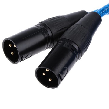 Кабель-переходник для аудио, двойной разъем XLR, штекер, 150 см