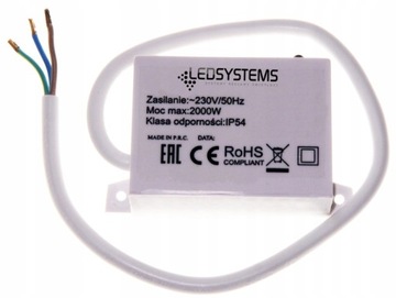 CZUJNIK ZMIERZCHU 2000W WYŁĄCZNIK ZMIERZCHOWY LED
