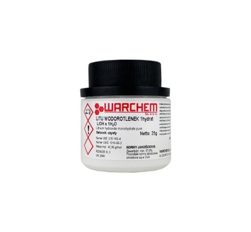 WODOROTLENEK LITU 1hydrat - czysty - 25g