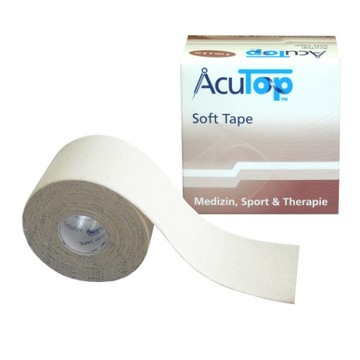 ACUTOP KINESIOLOGY TAPE DLA SKÓRY WRAŻLIWEJ SOFT