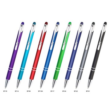 Металлические рекламные ручки Bello TouchPen с гравировкой