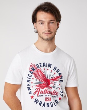 Męska koszulka t-shirt Wrangler SS CLASSIC AMERICANA XL