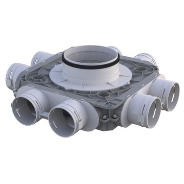 ROZDZIELACZ 8-KRÓĆCOWY 8X75/200MM FLEXIVENT VENTS