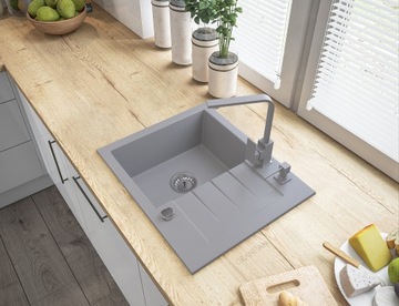 Серое мыло жидкое дозатор для квадратной раковины