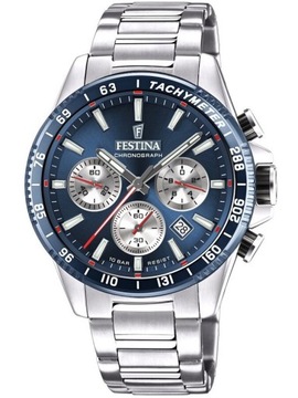 Festina ZEGARĘK MĘSKI FESTINA TIMELESS CHRONOGRAPH 20560/2 + BOX