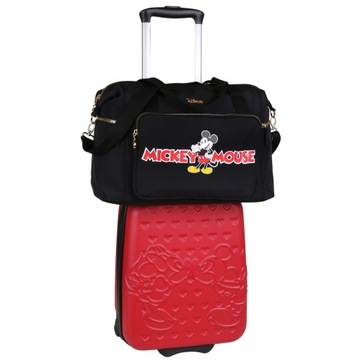 DISNEY Mickey Mouse Черный, мягкая дорожная сумка, туристическая сумка 40х27х20см