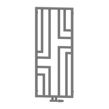 GRZEJNIK DEKORACYJNY MAZE ONE H1250 L530 ANTRACYT