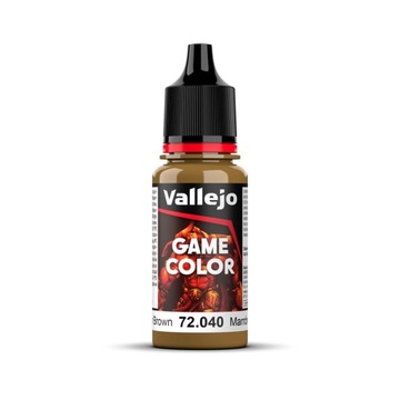 Farba Vallejo 72.040 Leather Brown 18ml Game Color