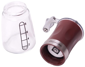 Ручная кофемолка KAMILLE для кофе и перца.