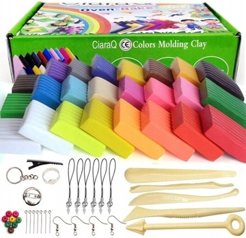 Polymer Clay, do modelowania 24 kolorów DIY