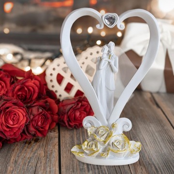 Posąg pary Dekoracja na Walentynki dla hotelu Great Wedding Style D