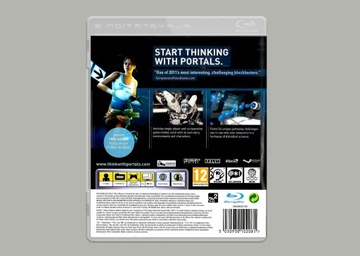 игра-головоломка для всех PS3 PORTAL 2 начните ДУМАТЬ вместе с порталом