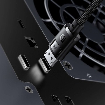 Кабель DisplayPort 8K 60 Гц 1,5 м Baseus черный
