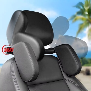 ПОДГОЛОВНИК ПОДГОЛОВНИК ДЛЯ АВТОМОБИЛЯ РЕГУЛИРУЕМЫЙ КОМФОРТНЫЙ ПУТЕШЕСТВИЕ ЧЕРНЫЙ