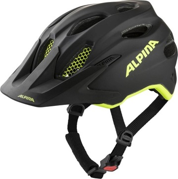 ALPINA CARAPAX JR. FLASH Kask rowerowy dziecięcy LED 51-56cm