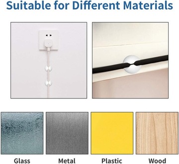 8 шт. зажимы для кабеля органайзер