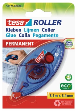 KLEJ W TAŚMIE TESA ECOLOGO 8,5 m X 8,4 mm.