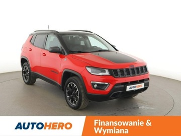 Jeep Compass II SUV Plug-In 1.3 T4 240KM 2020 Jeep Compass Trailhawk PHEV 4xe skóra panorama, zdjęcie 9