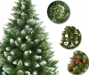 РОЖДЕСТВЕНСКАЯ ЕЛКА НА ПОДСТАВКЕ 220СМ СТОЛБ АЛМАЗНОЙ СОСНЫ