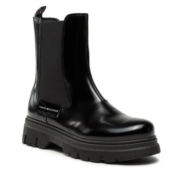 TOMMY HILFIGER BUTY KOZAKI 33035 CHELSEA BOOT T4A5-33035-1453999 r. 39