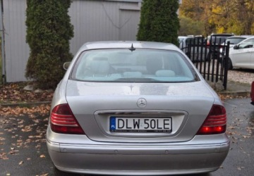 Mercedes Klasa S W220 Sedan 3.2 (320 CDI) 204KM 2003 Mercedes-Benz Klasa S Mercedes S 320 w pelni sprawny technicznie 3.2, zdjęcie 4