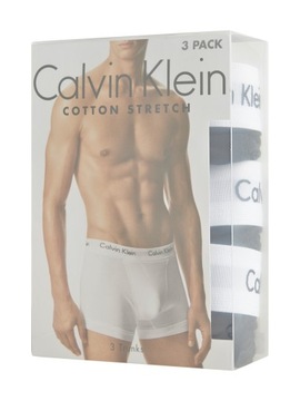 CALVIN KLEIN BOKSERKI 3P CLASSIC FIT U2662G 001 S