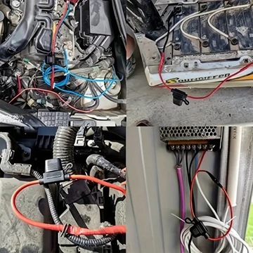 Гнездо держателя автомобильного предохранителя СТАНДАРТ 12AWG 2,5 мм2