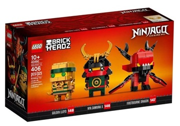 LEGO Brickheadz 40490 Ниндзяго Ния Бабушка Ллойд