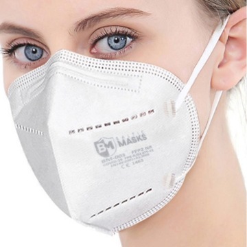 2 X MASKA OCHRONNA FFP2 KN95, BALTIC MASKS, CE