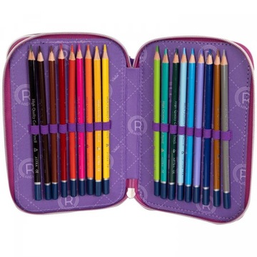 Тройной складной пенал с системой Rainbow High.