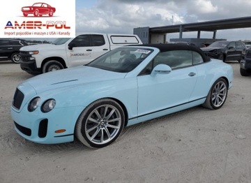 Bentley 2011 Bentley Inny Continental Super Sport 2011 6.0l 6.0 Benzyna 621KM