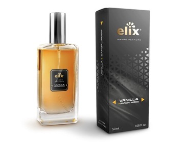 ELIX автопарфюм ВАНИЛЬ САНДАЛОВЫЙ аромат для авто 50мл + кулон