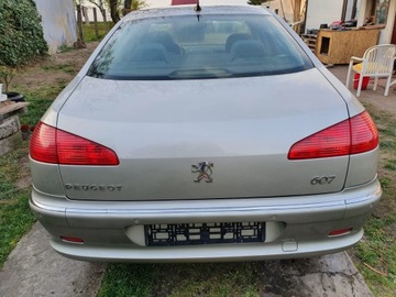 VÍKO KUFRU KUFRU PEUGEOT 607 FACELIFT