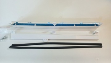 Оконный проветриватель AirBox ECO с фильтром, белый, монтаж без фрезеровки