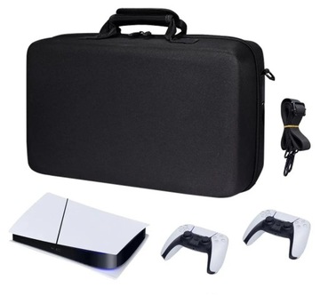 Etui Torba Walizka do PS5 Slim (PS5 D Chassis) Sztywna Podróżna Futerał