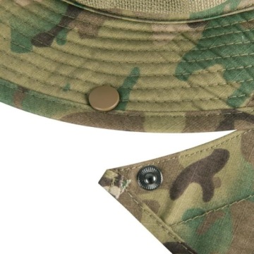 Шапка военная с кепкой BOONIE HELIKON туристическая хаки 55 см