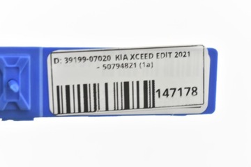 JEDNOTKA ŘÍZENÍ MOTORU 39199-07020 KIA XCEED CEED III I30 1.0T-GDI