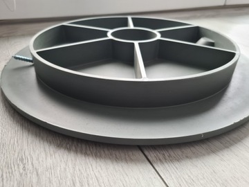 КРЫШКА ЛЮКА КРЫШКА ЛЮКА СЕРАЯ 400 мм 1,5T