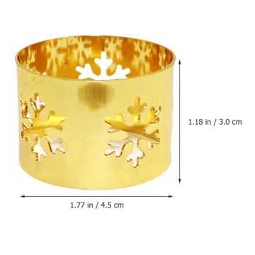 РОЖДЕСТВЕНСКИЕ УКРАШЕНИЯ КОЛЬЦА ДЛЯ САЛФЕТОК