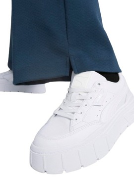 Buty Damskie sneakersy PUMA MAYZE STACK młodzieżowe białe sportowe