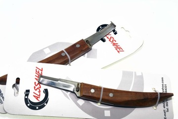 НОЖ ДВУХСТОРОННИЙ ДЛЯ ПРАВКИ КОПЫТ И ОБРУЧЕЙ