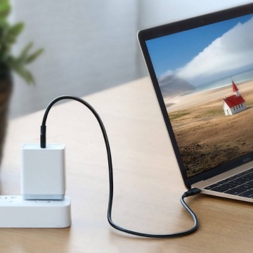 USB C - USB C Uзеленый кабель 0,5 м