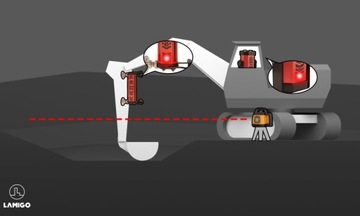 Lamigo Digger RC Лазерная система управления машиной
