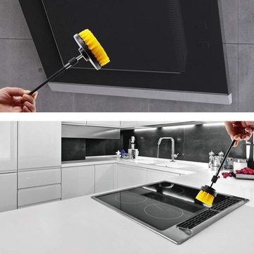 ЩЕТКИ ДЛЯ ОТВЕРТКИ НАБОР ИЗ 4-Х ПОСАДОК ЩЕТКИ