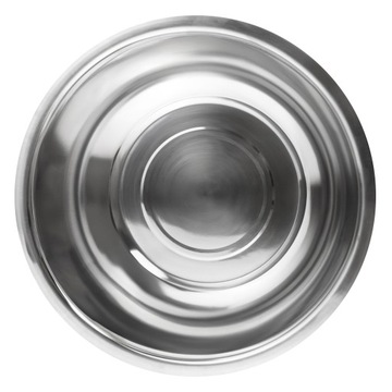 ЧАШКА КУХОННАЯ МЕТАЛЛИЧЕСКАЯ ИЗ НЕРЖАВЕЮЩЕЙ СТАЛИ 3Л КРУГЛАЯ 27см ДЛЯ ФРУКТОВ