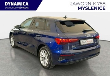 Audi A3 8Y Sportback 1.5 35 TFSI 150KM 2023 Audi A3 Sportback VAT 23 35TFSI 150KM S-tronic 2023 r., salon PL, I wl., g, zdjęcie 28