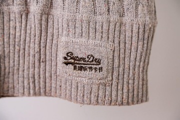 SUPERDRY sweter damski Premium Black Label 36/S