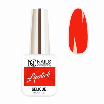 Lakier hybrydowy Lipstick More Fantastic Nails Company 6ml