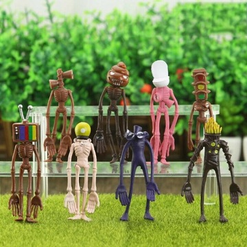 Супер набор из 8 больших фигурок головы сирены